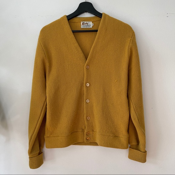 Vintage Yellow Barclay Button Down 